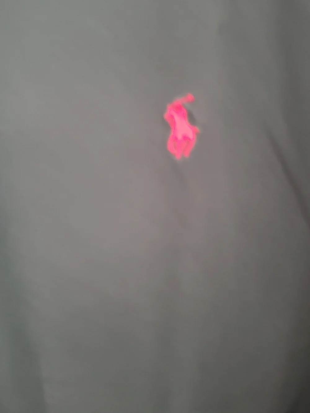Ralph Lauren Forest Green Crew Neck Tee with Red Pony Accent